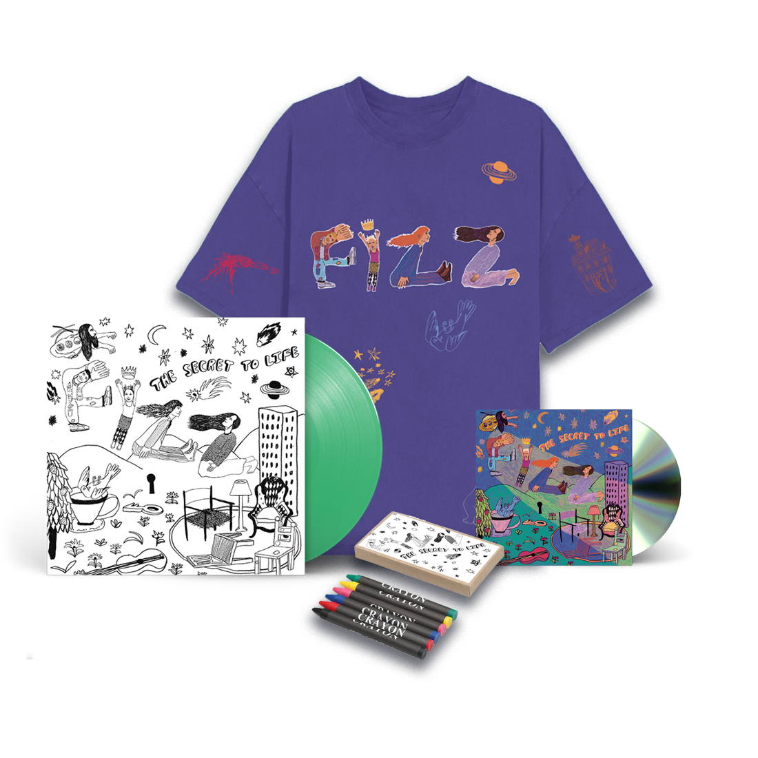 The Secret to Life ultimate bundle (Purple tee)