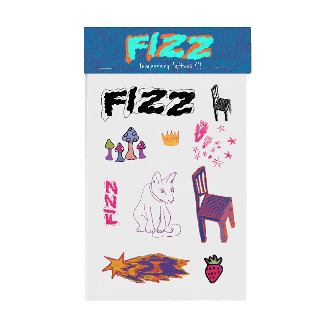FIZZ - FIZZ TEMPORARY TATTOOS