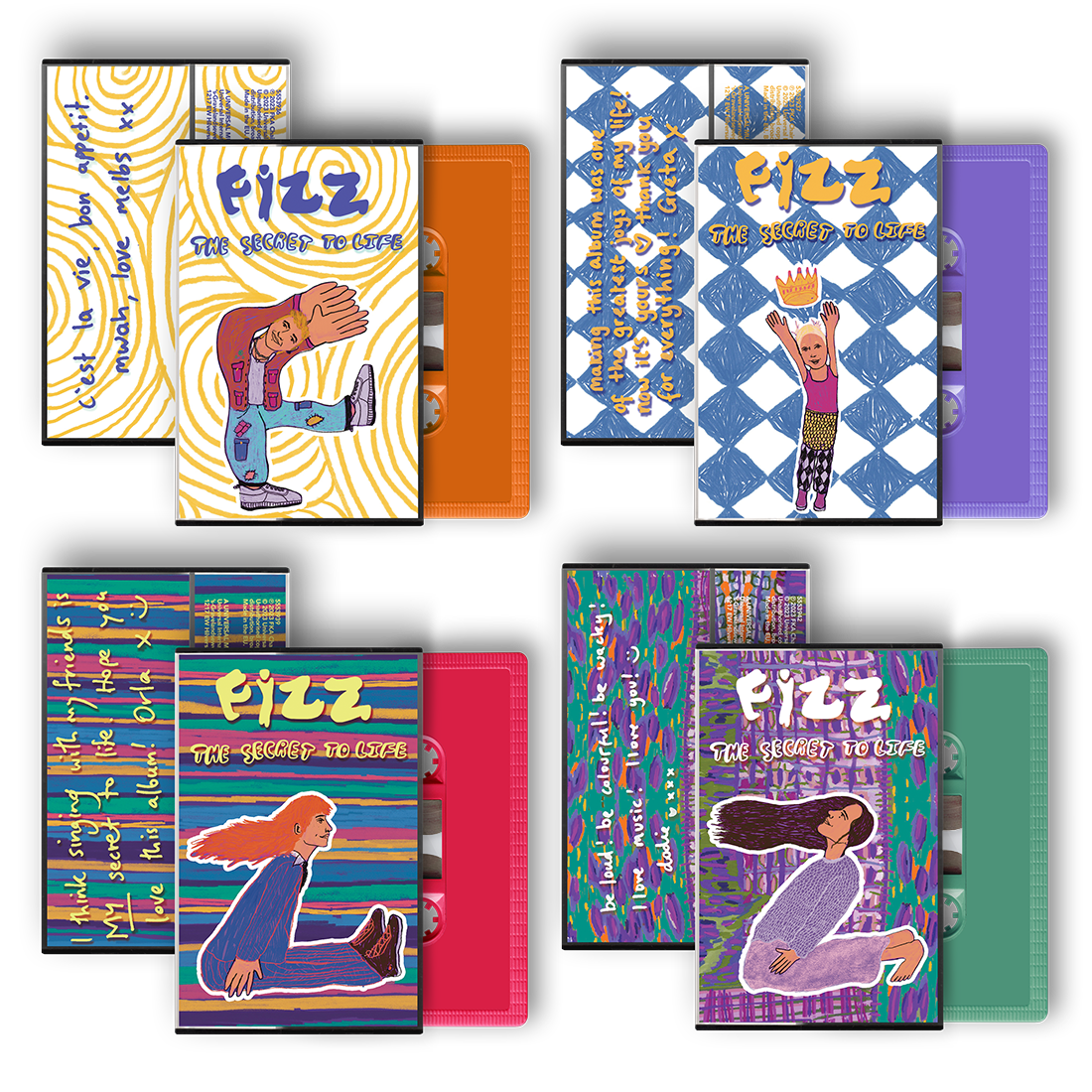The Secret to Life cassette bundle - FIZZ