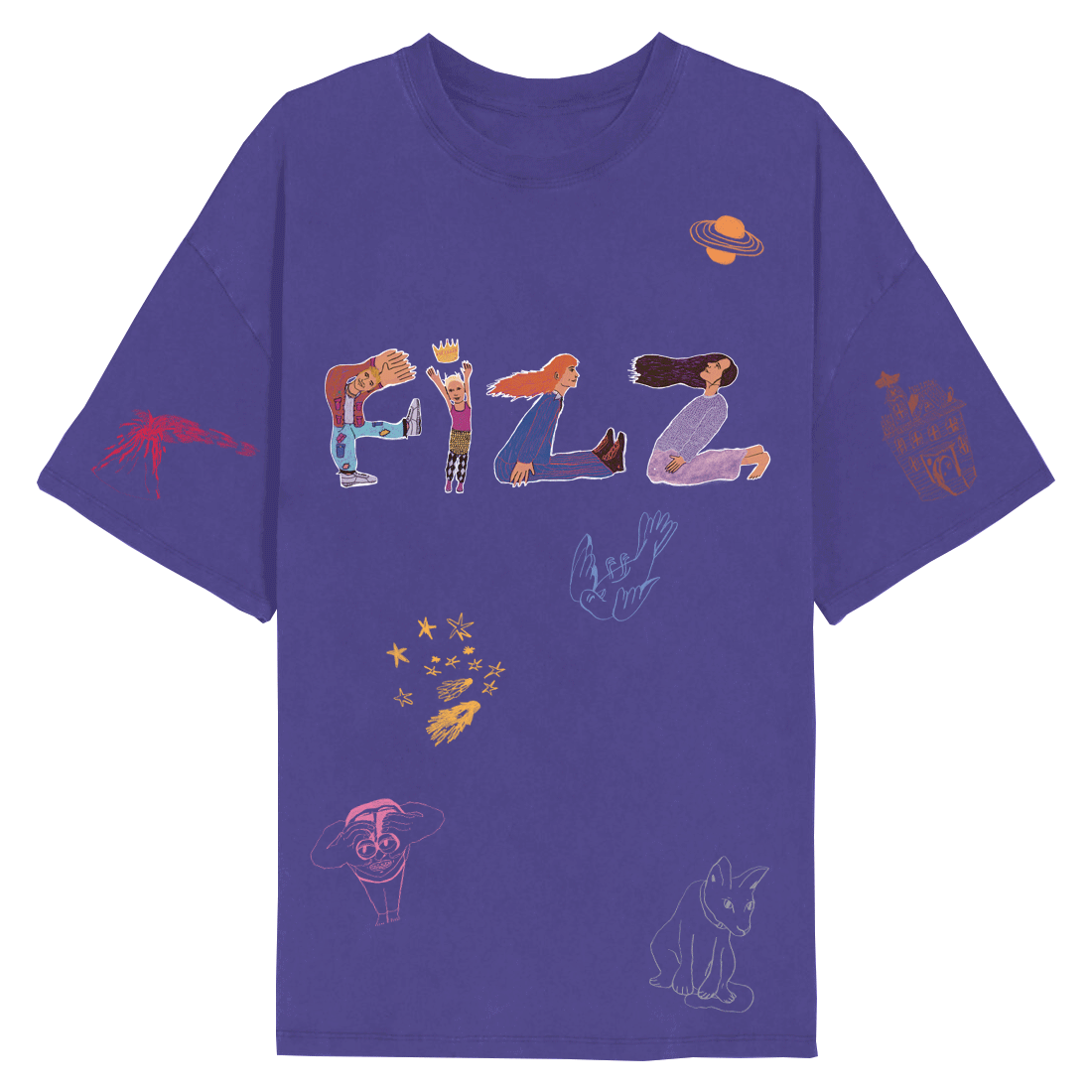 The Secret to Life CD & FIZZ Purple Tee - FIZZ